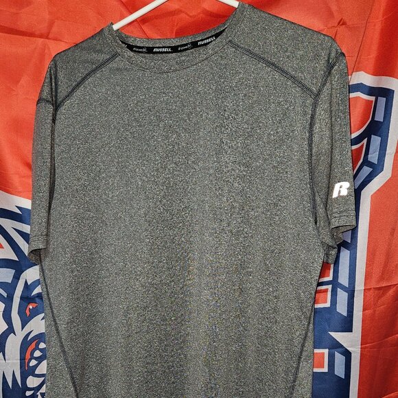 Russell Grey Exercise T-Shirt - Picture 1 of 2